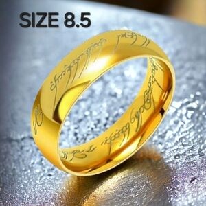 𝅺Lord Of The Rings The One Ring NWOT Size 8.5
